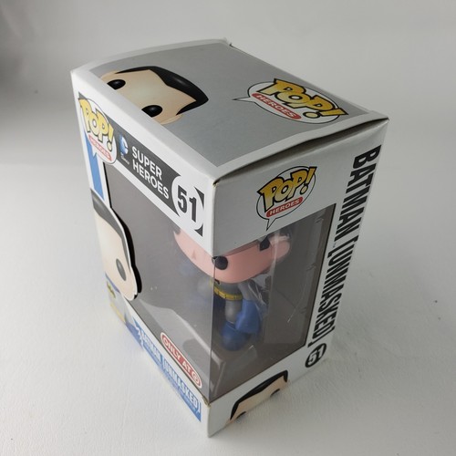 Funko Pop! Heroes - Batman (Unmasked) #51 - DC Comics Target Exclusive - Picture 7 of 12
