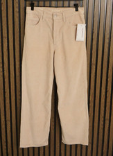 Women Levi's Pants Trousers Cotton Ribcage Straight Ankle Velvet W27 L26 JNJ68