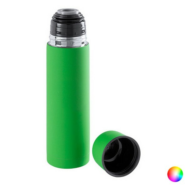 Tasse avec thermos en acier inoxydable premium vert mat anti-fuite