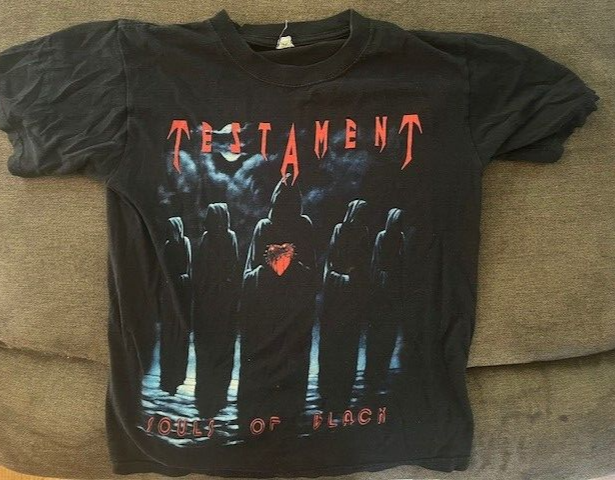 2008 Testament T Shirt North America Damnation Vacation Tour Size