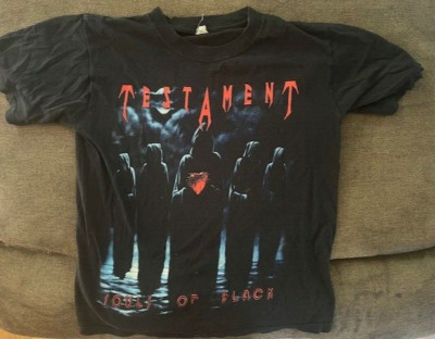 2008 Testament T Shirt North America Damnation Vacation Tour Size