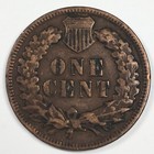 1903 United States Indian Head Cent Penny - Fine (F) KM#90a - 4457-AH — photo 2