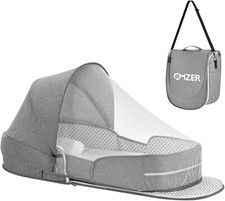 omzer Baby Travel Bassinet Portable Bassinets - Foldable Baby Co-Sleeping Bed