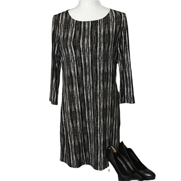 Bcbgmaxazria Dresses | Bcbgmaxazria Dress | Color: Black/White | Size: S | Jessewynne05's Closet