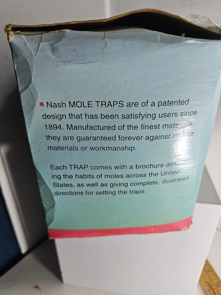 Nash Products Inc NSHCL1 Tole Trap Gopher de colección. Usado una vez. Funcionó bien. Foto 3 de 4