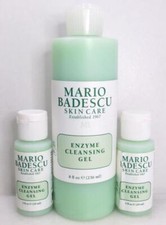MARIO BADESCU SKIN CARE ENZYME CLEANSING GEL 8 OZ  1 OZ 2 - LOT OF 3