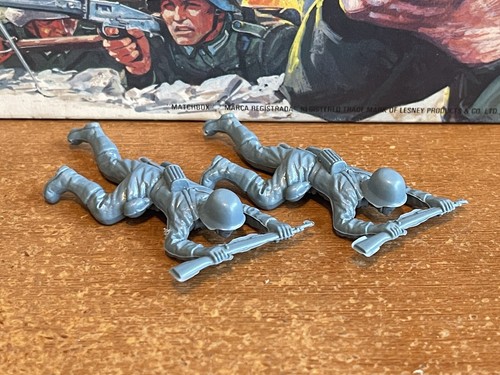 Vintage / Retro 1970s / 1980s, Matchbox WW2 German Infantry Toy Soldiers, in Box - Picture 9 of 17