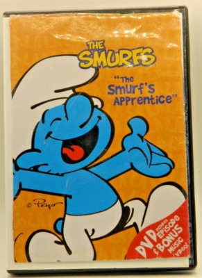 THE SMURFS - The SMURF`S APPRENTICE - DVD - Tested & Plays Great -  Kids Fave -