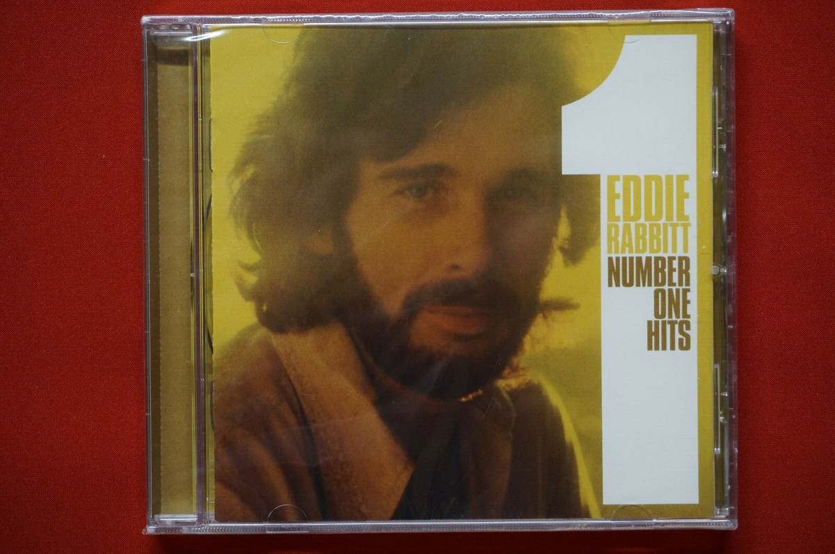 AOR CD Eddie rabbitt① Eddie Rabbitt #1 Hits CD I Love A Rainy Night Drivin My Life