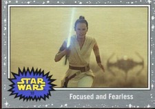 Star Wars JTTROS Silver Parallel Base Card #93 Focused and Fearless