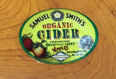Samuel Smith s Bio Apfelwein, OVALES Fischaugenabzeichen, Bierpumpe, Bar, Mancave