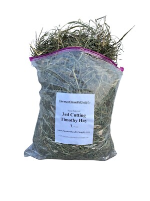 1 lb PREMIUM 3rd Cut Timothy Hay-Chinchilla,Guinea Pig