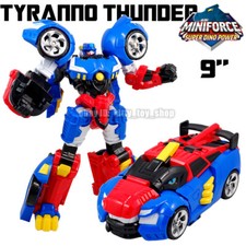 MiniForce Super Dino Power Robot TYRANNO THUNDER Car Bot Volt Sammy Lucy Max Leo