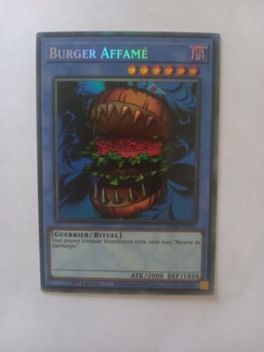 Carte Yu-Gi-Oh Burger Affamé WISU-FR041 Collectors Rare - Imagen 1 de 1