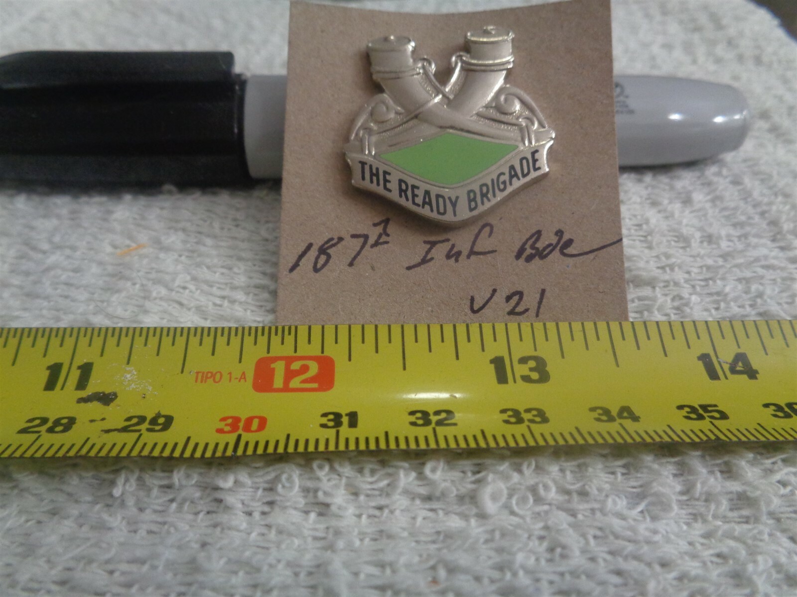 187th Infantry Brigade V21 Unit Crest, DI, DUI (DRAW#109) | eBay