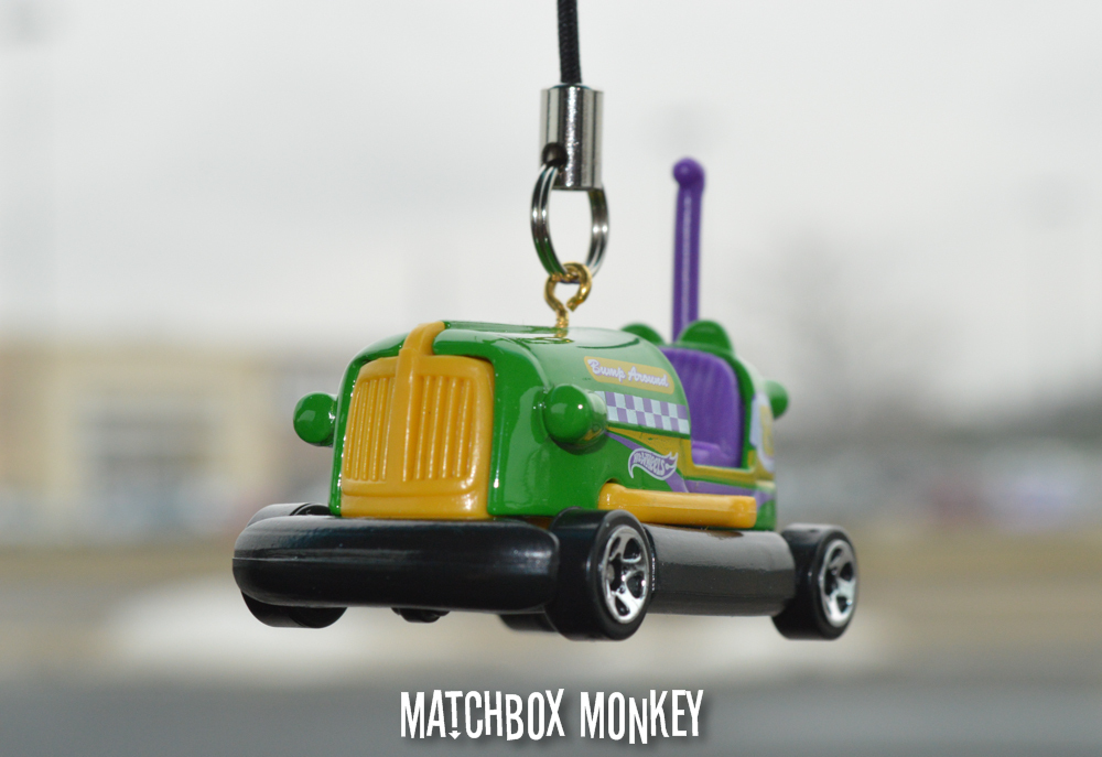 Custom Bumper Car Rear View Mirror Hanger Dangler Ornament Dodge Em Go