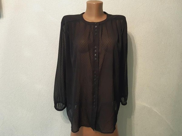 Women & Other Stories Shirt Black 42 / XL / 50 #3FQD