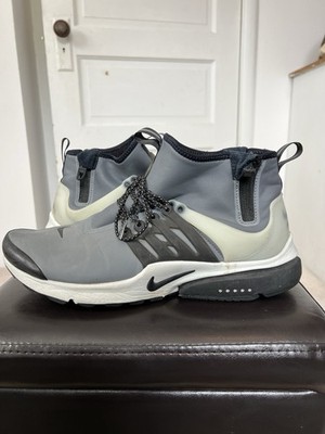 Nike Air Presto Mid Utility Cool Grey Sneaker 859524-001 Gray Black