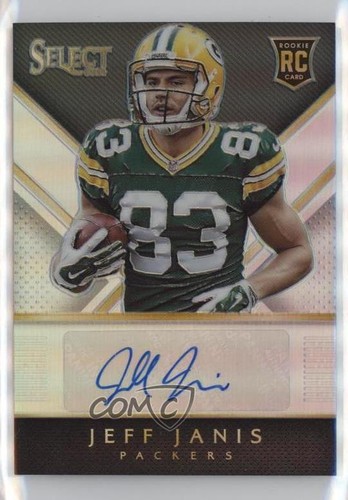 Jeff Janis [Orange Prizm] #RA-JF 2014 Panini Select Rookie Autograph card