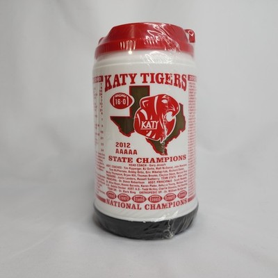 Katy Tigers Football Mug 2012 State Champions 16-0 Roster Texas HS Memorabilia