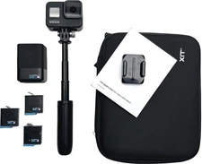 GoPro Hero8 Black Action Camera 4K60 HyperSmooth 2.0 Waterproof w/ Shorty Tripod