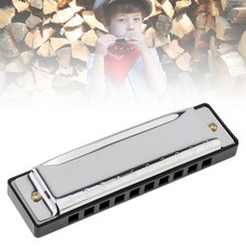 10-Hole Harmonica in the Key of C with Case for Children / Beginner / Kids Gift
