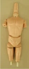 Vintage 1966 Hasbro GI Joe Figure Neck Shoulders Chest Hip Thighs Body Parts C6