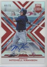2016 Elite Extra Edition Status Red Die-Cut 44/75 Mitchell Kranson #112 Auto 0a7