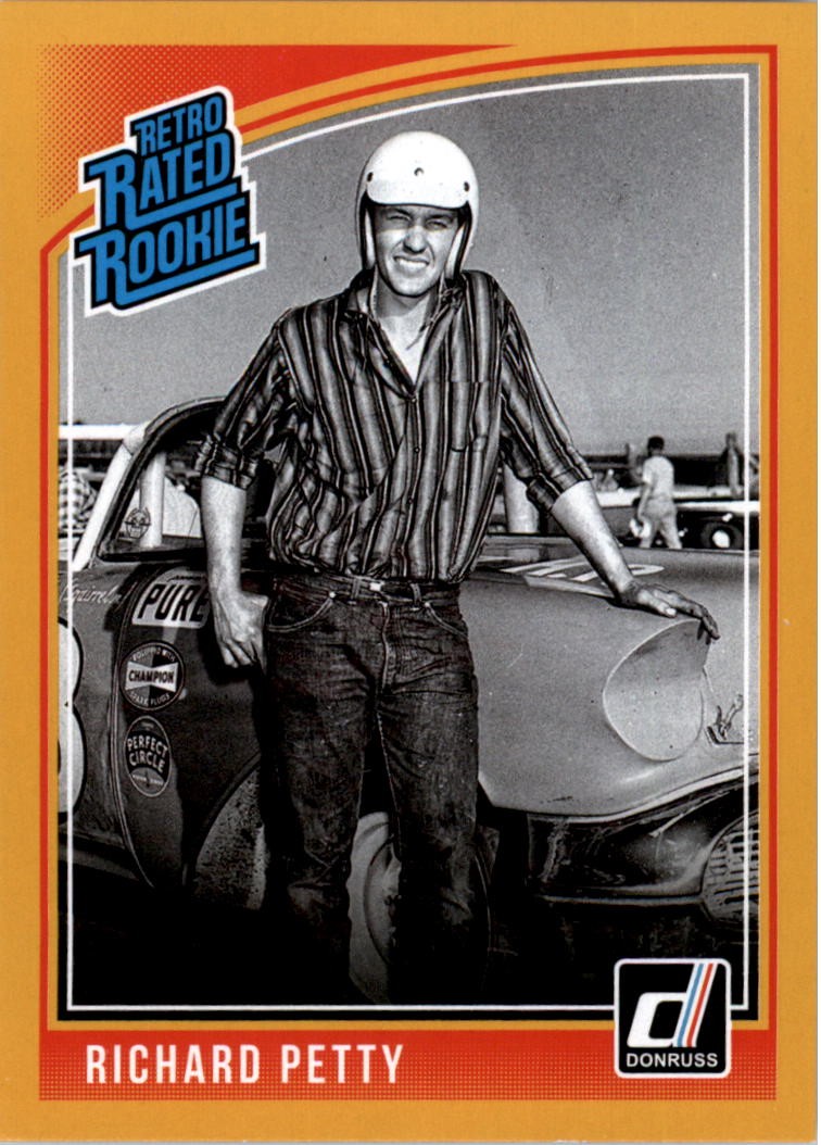 2019 Donruss Gold #17 Richard Petty RET RR /299 - RAC