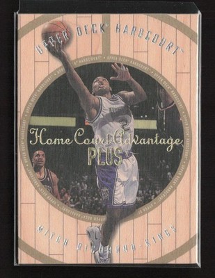 1998 Upper Deck Hardcourt #33 Mitch Richmond Home Court Advantage Plus #/500