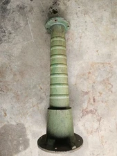 Cast Iron Press Suction Pitcher Pump Base For Yard Garden Hand Water Pump Stand