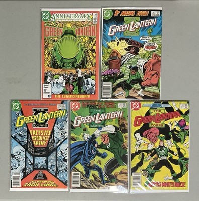  DCU ComicKeys Green Lantern #200 202 204 206 207 (1986) VF+(8.0-9.0) 