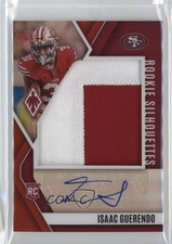 2024 Panini Phoenix Rookie Sihouettes Red 34/99 Isaac Guerendo #RS-IGO 4g8