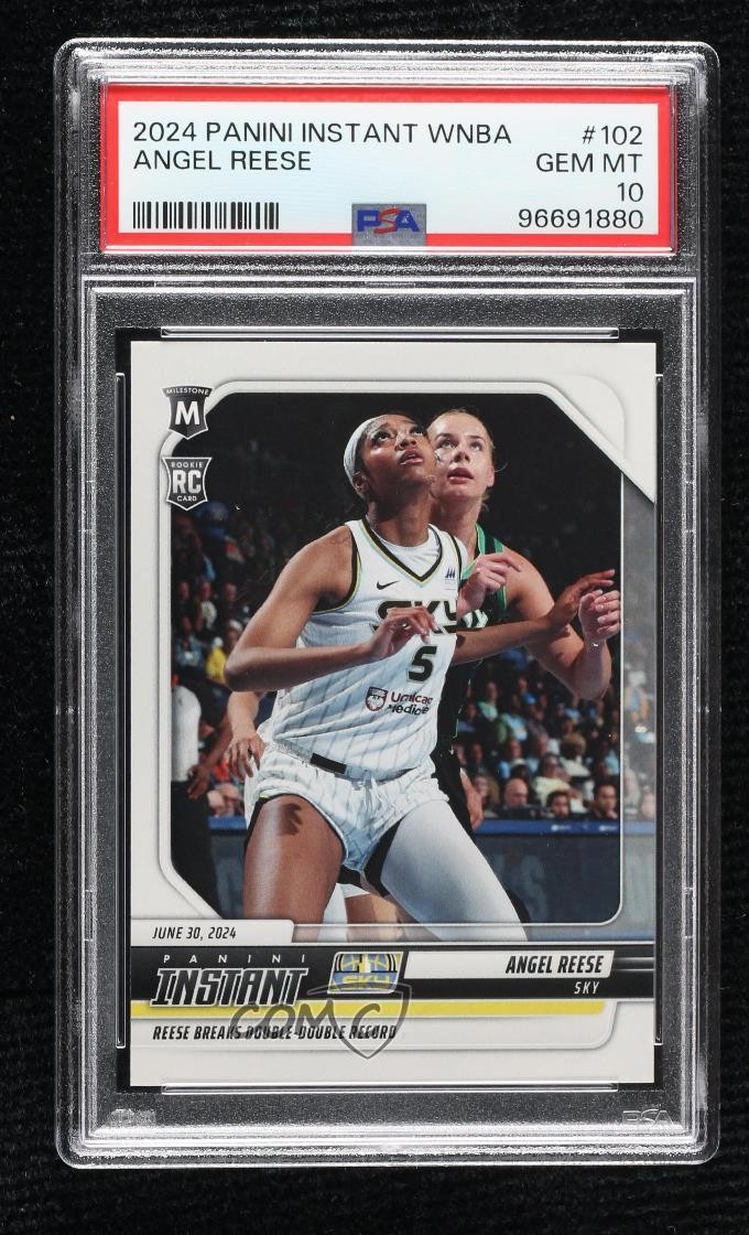 2024-25 Panini Instant WNBA /984 Angel Reese #102 PSA 10 GEM MT Rookie RC 1qv7