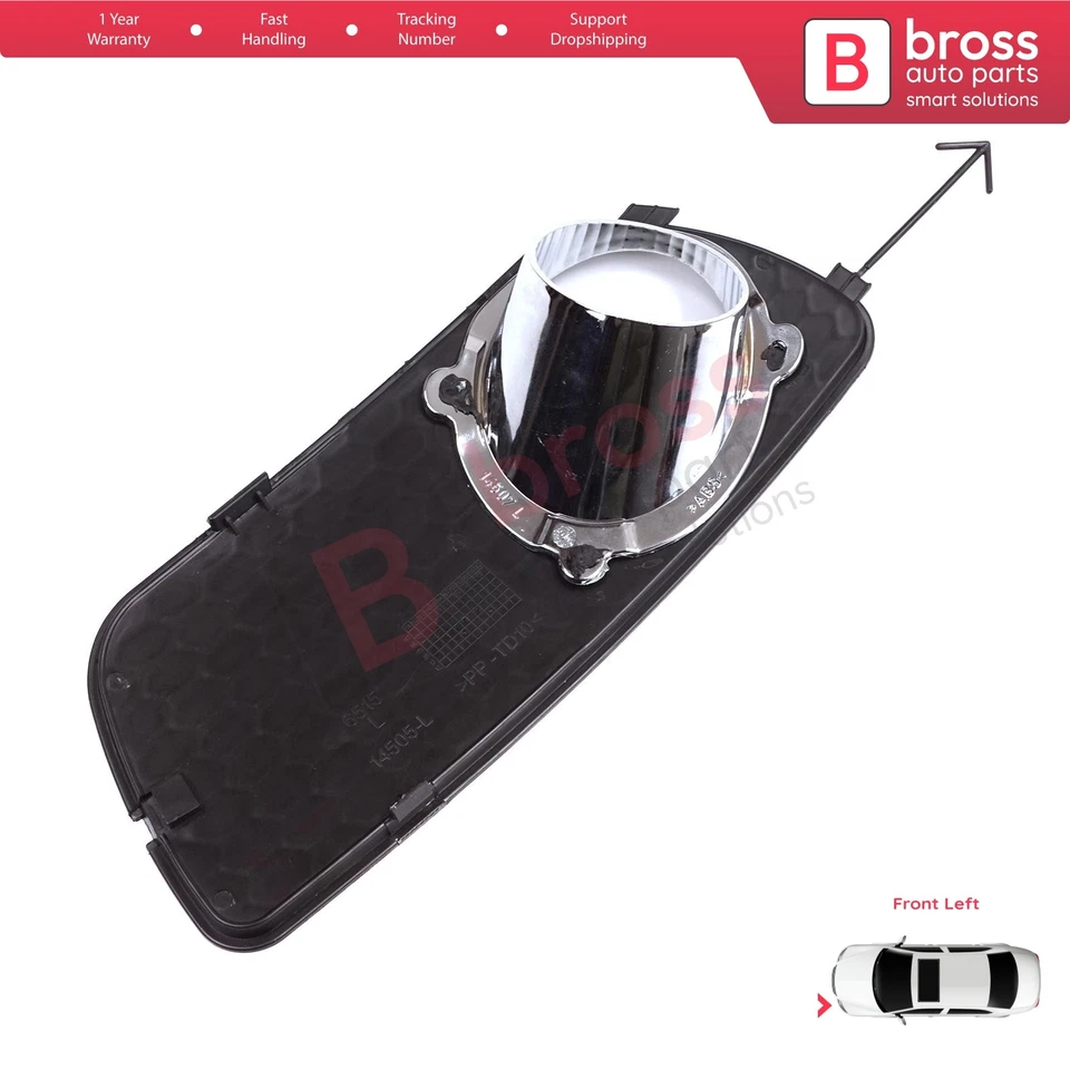 Carcasa de cuadro de luz antiniebla delantera izquierda para Fiat Palio Siena MK1 178 2007-2016 Albea Foto 4 de 4