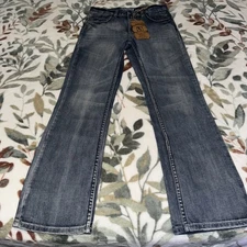 Girls Flypaper Blue Jeans  Regular Size 14 Inseam 28  slim boot cut