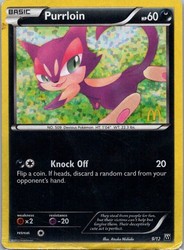 Purrloin 009/012 McDonald's 2012 Holo Promo