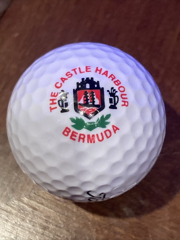 New Titleist Golf Ball w/ Logo - The Castle Harbour Bermuda