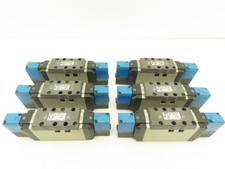 SMC VSS8-6-FG-D-3EZ-V1 Pneumatic Air Solenoid Valve Lot of 6