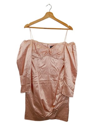 JUST CAVALLI Cocktailkleid Damen Gr. 40/L Rosa Elegant Off-Shoulder