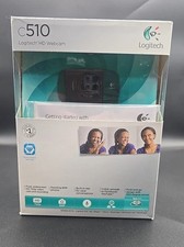 Logitech HD Webcam C510 HD 720 Portable Calli...