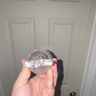 Clear Glass Decorative Bell with Heart Handle, Love & Hearts Theme. 1984 Avon.  — photo 3