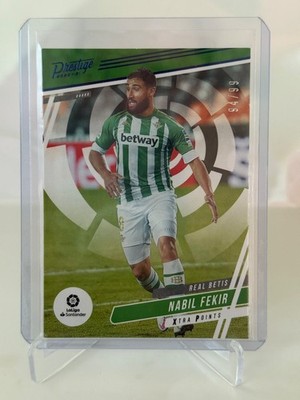 2020-21 Panini Chronicles - Nabil Fekir /99 Blue - Prestige #19 / Real Betis