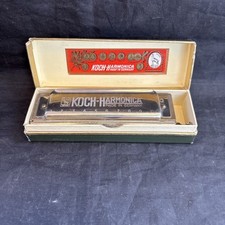 Koch Harmonica Chromatic Harmonica with case. Made In Germany- Key Of G 