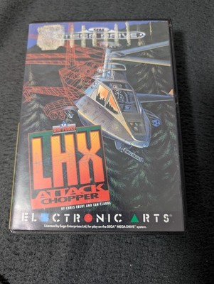 SEGA Mega Drive / Genesis - LHX Attack Chopper In Ovp Mit Spieleanleitung  B1143