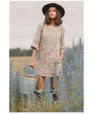 Spell And The Gypsy Dress XS  Ada Leopard Print Tunic Animal Boho Linen $279