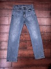 Hollister Men’s Baggy Fit Straight Leg Dark Wash Black Denim 5-Pocket — photo 2