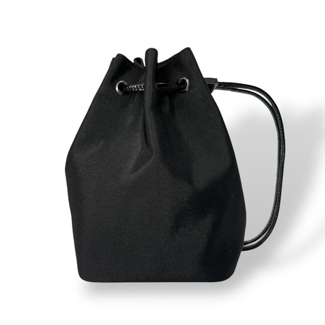 GUCCI Mini Pouch Drawstring Handbag Small Nylon A… - image 17