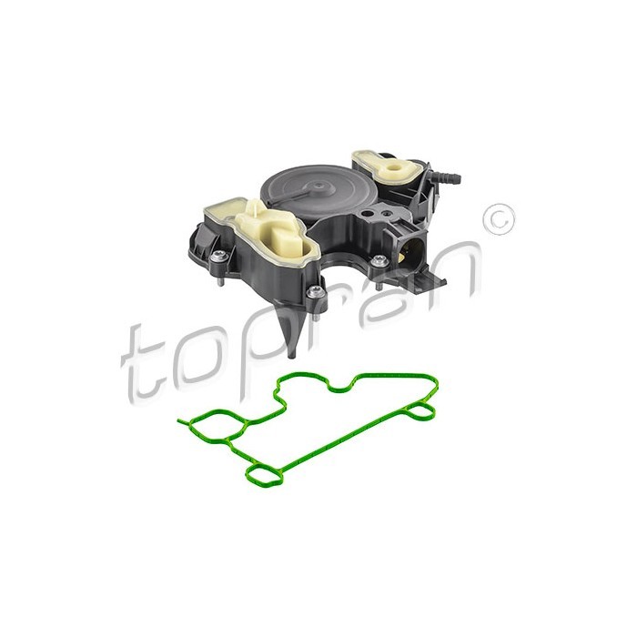 Déshuileur haut de gamme pour Ateca et Karoq, boîtier PCV noir robuste 06K103495AS
