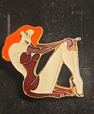 Jessica Rabbit Glamour Who Framed Roger Rabbit Glitter Pins Bootleg/Fantasy
